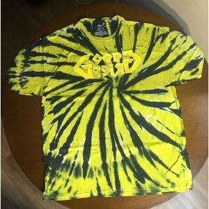 Fashion Nova Good Grief Short Sleeve Tee - Yellow/Combo Size XXL